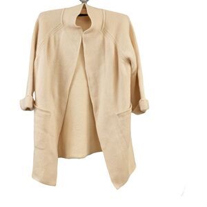 Vintage LeRoy knitwear open front cardigan size L